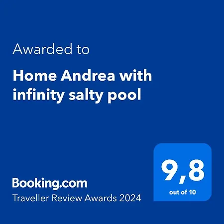 Andrea With Infinity Salty Pool Vakantiehuis *