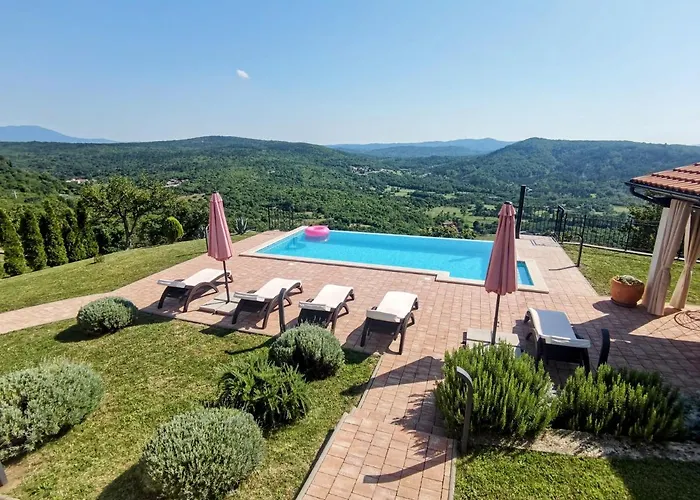 Andrea With Infinity Salty Pool