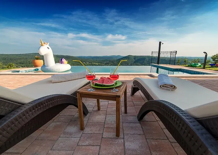 Andrea With Infinity Salty Pool